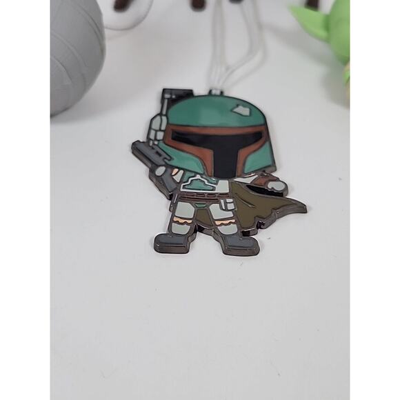 5 Hallmark 2HCM9378 Star Wars The Mandalorian Yoda Death Star Christmas Ornament - Picture 4 of 5